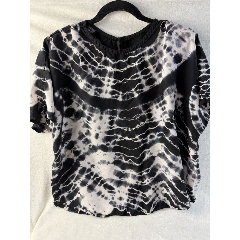 Blusa Vintage De Mujer Elegance Paris Y Negro Casual Cómoda